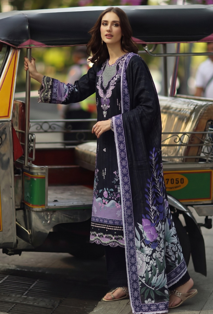 Saira Bano - D05 Lawn Pakistani Summer Dresses - Humdum - 2