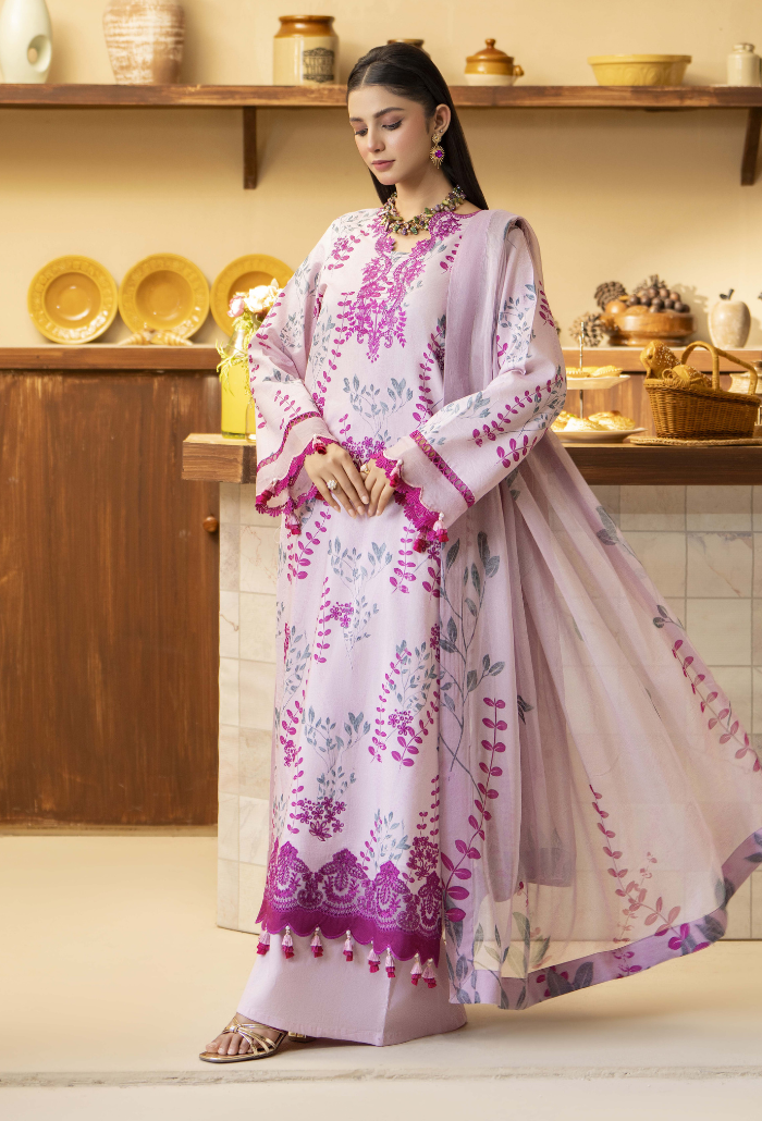 Senora - D04 Chiffon Pakistani Summer Dresses - Humdum - 2