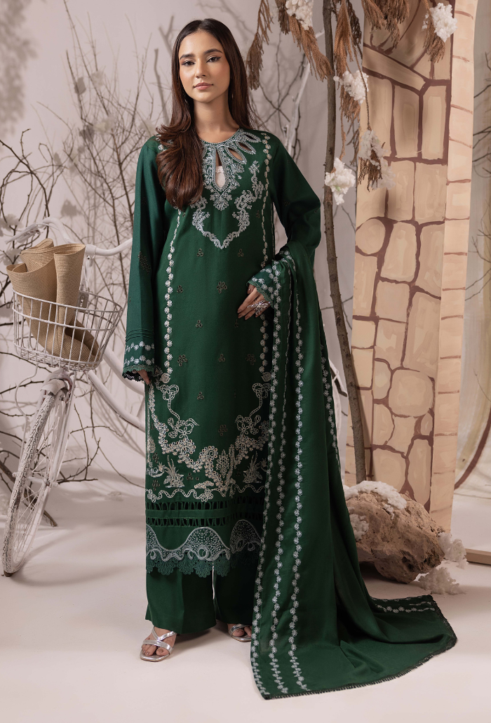 Irina-D10 Premium Fabric Pakistani Winter Dresses - Humdum - 1