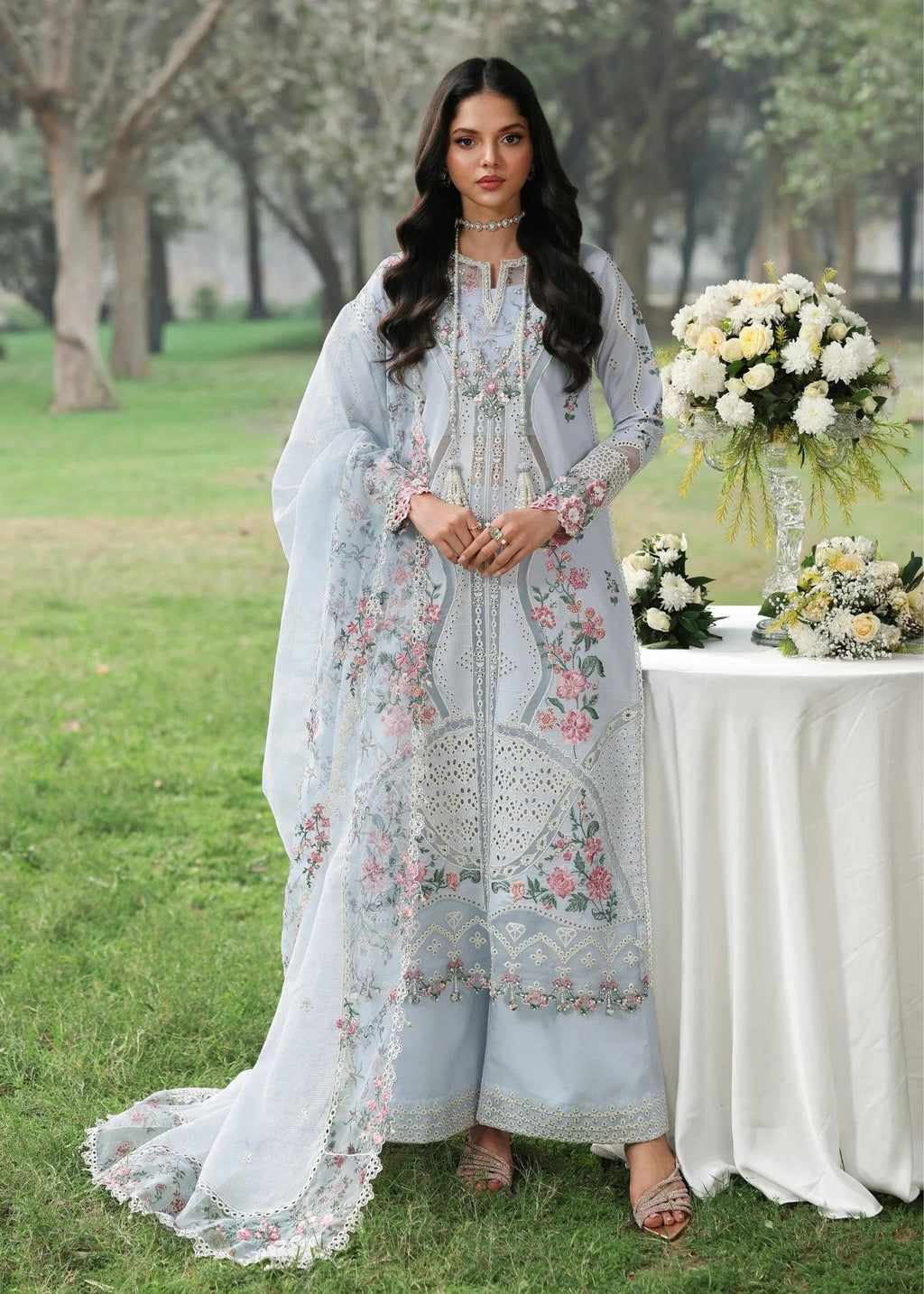 MORNING SKY Organza Pakistani Summer Dresses