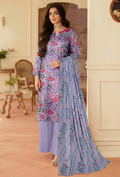 Floral - D03 Chiffon Pakistani Summer Dresses - Humdum - 1