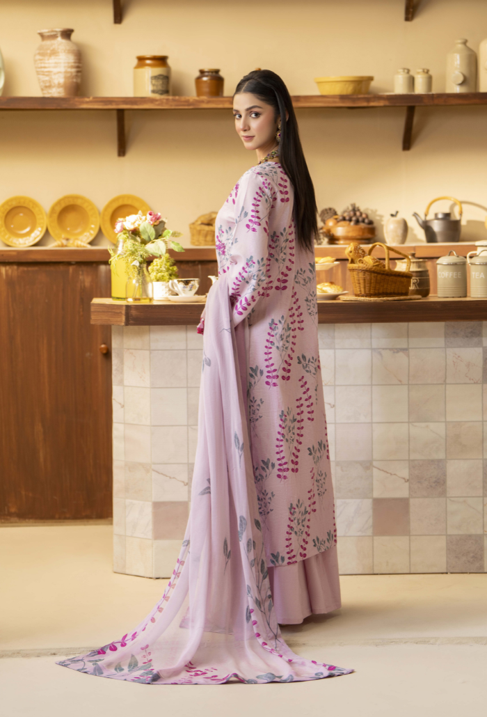 Senora - D04 Chiffon Pakistani Summer Dresses - Humdum - 3