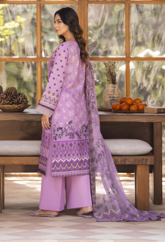 Zarwisha-D09 Chiffon Pakistani Summer Dresses - Humdum - 3