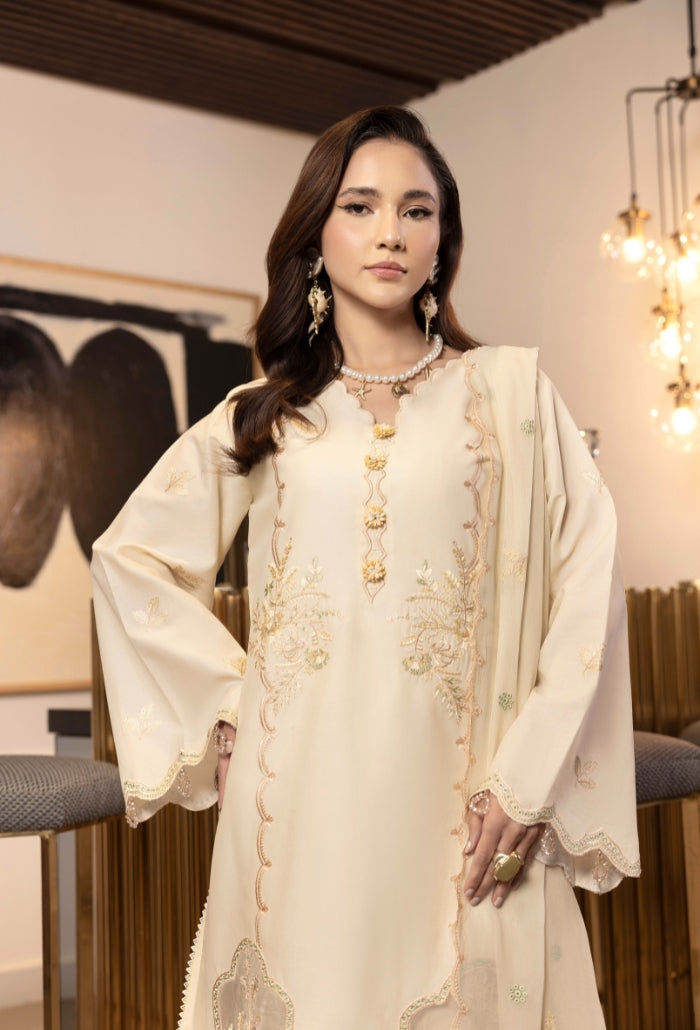 Dilkash - D07 Organza Pakistani Summer Dresses - Humdum - 3