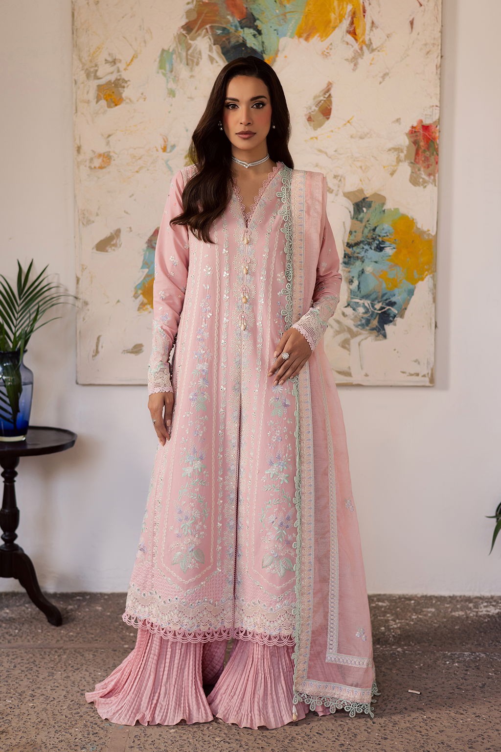 LIYANA Embroidered Pakistani Dress