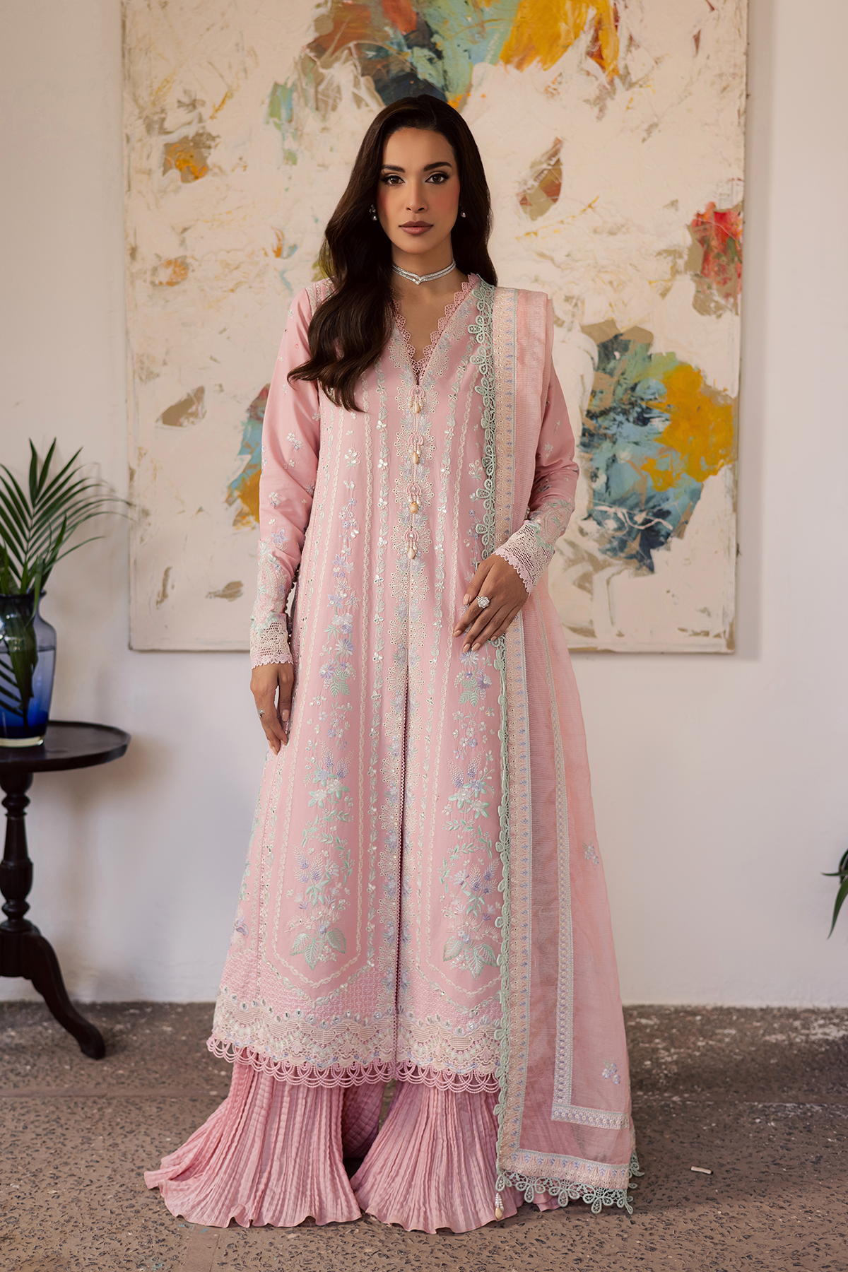 LIYANA Embroidered Pakistani Dress