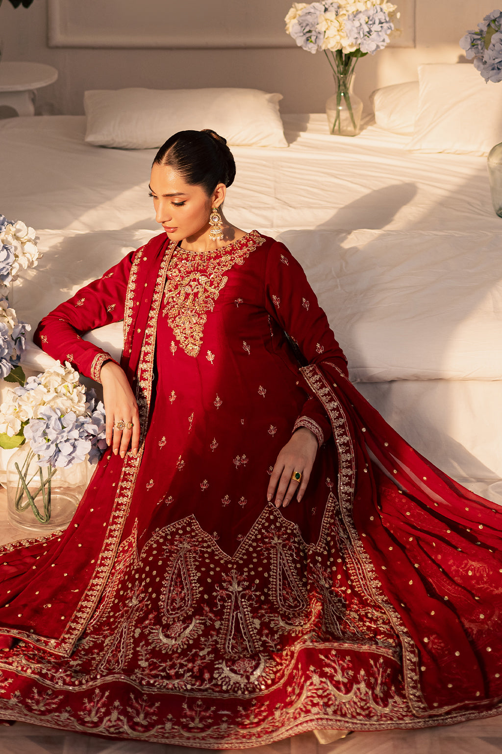 CIREL Raw Silk Pakistani Formal Dresses