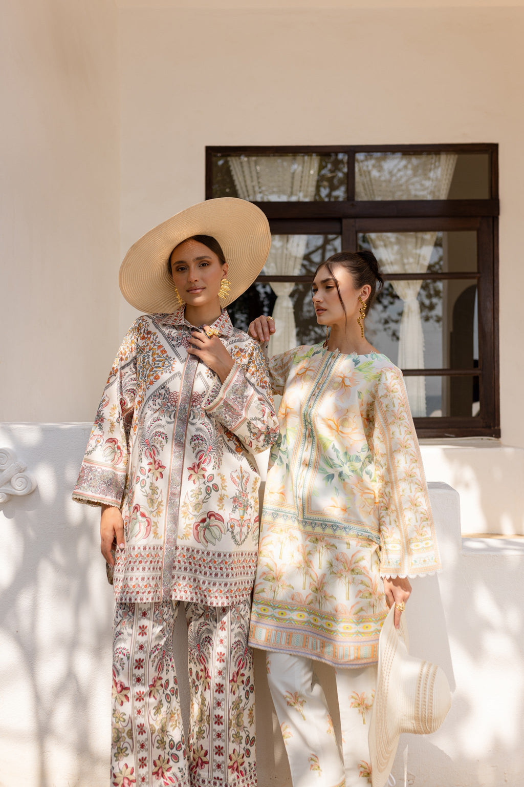 ZAYEN AC-04 Cotton Pakistani Summer Dresses - aabyaan - 3