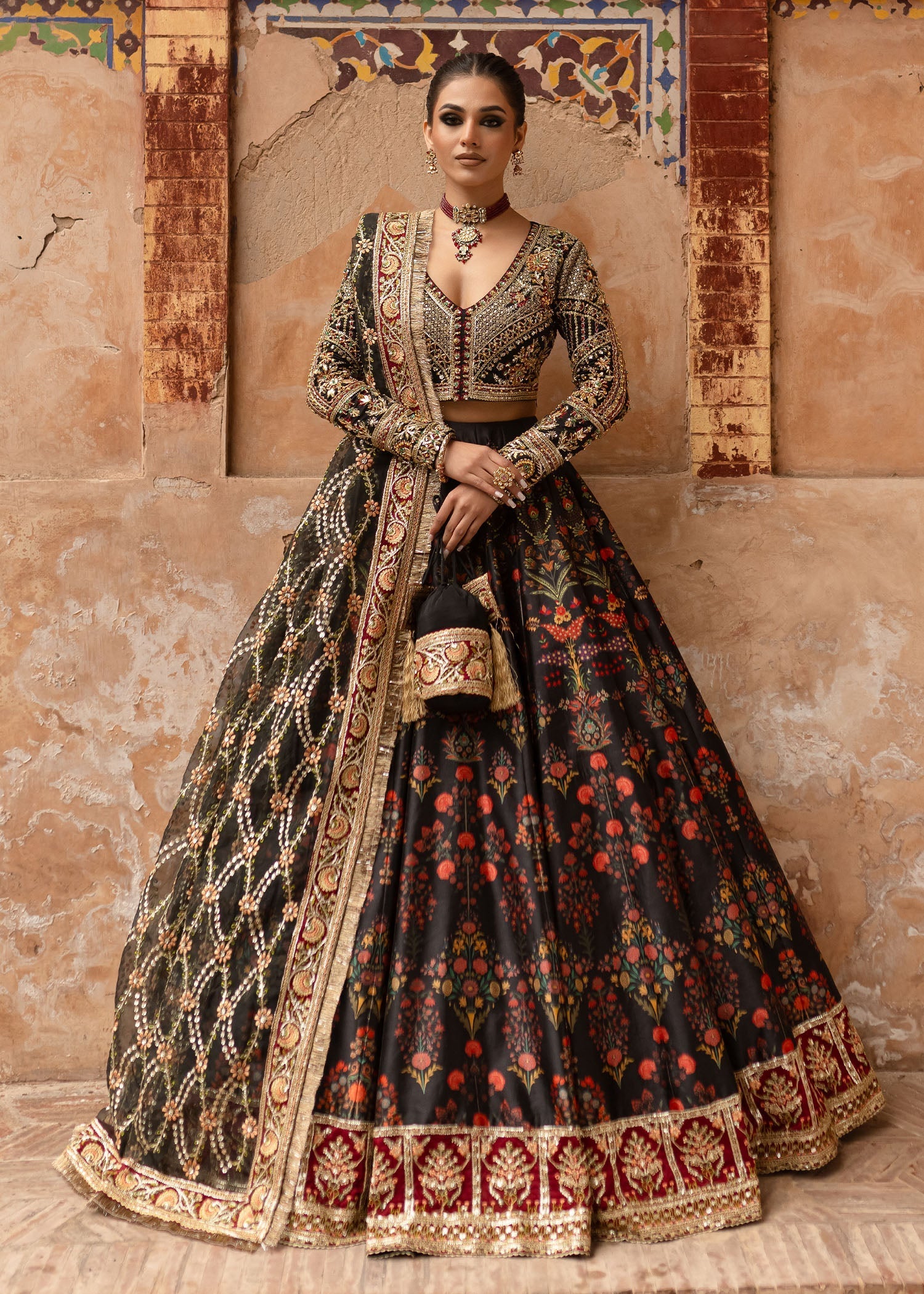 Shab e posh Embroidered Pakistani Dress