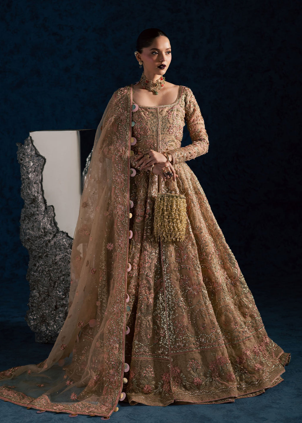 NISBAT Pakistani Designer Dress