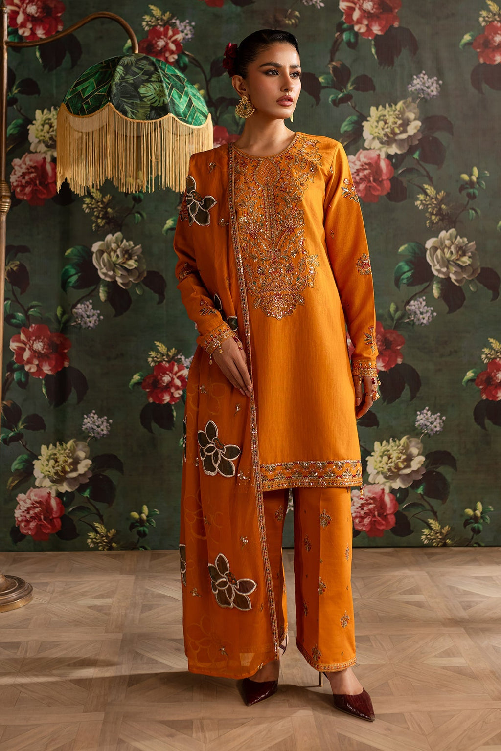 Shama Organza Pakistani Formal Dresses