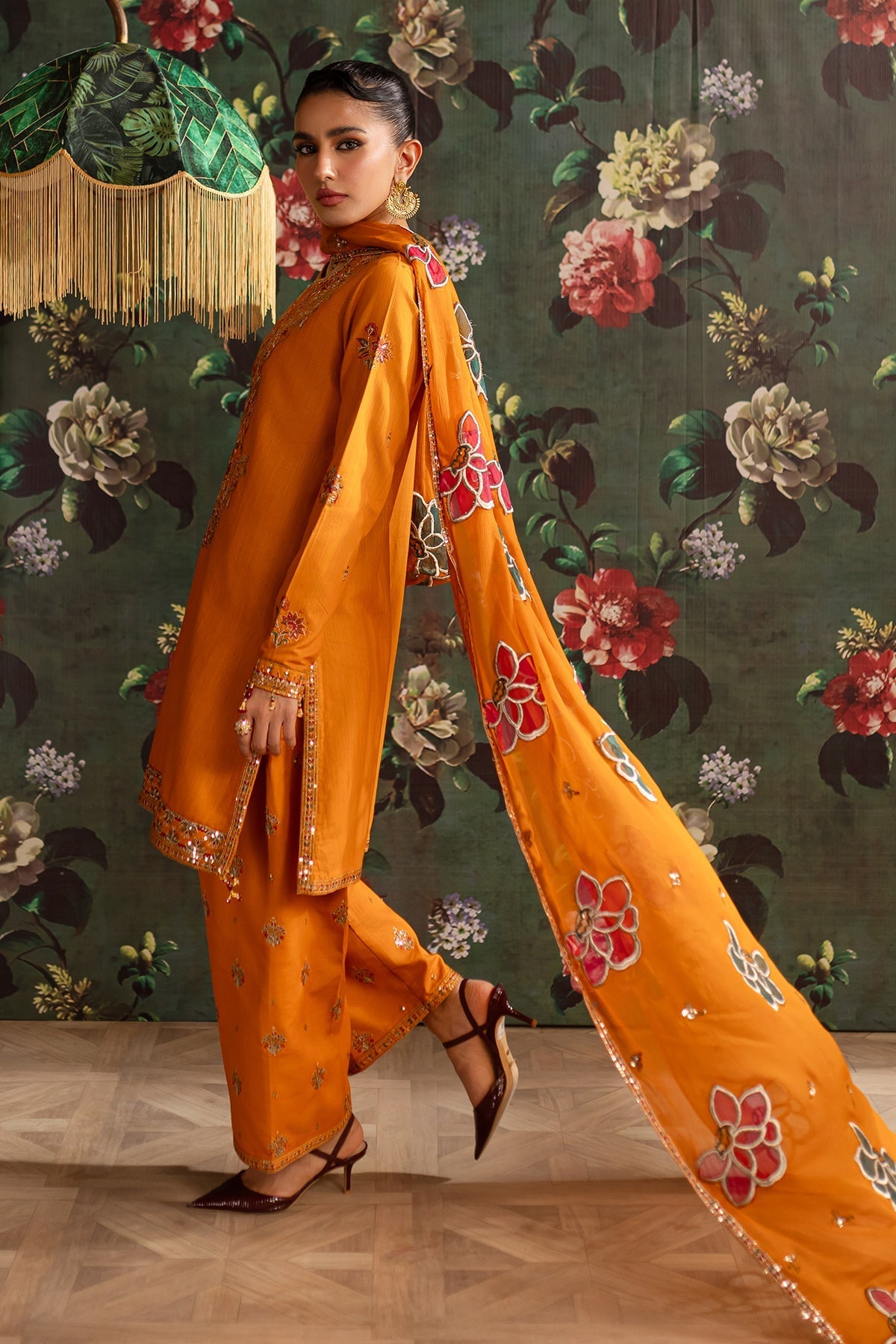 Shama Organza Pakistani Formal Dresses