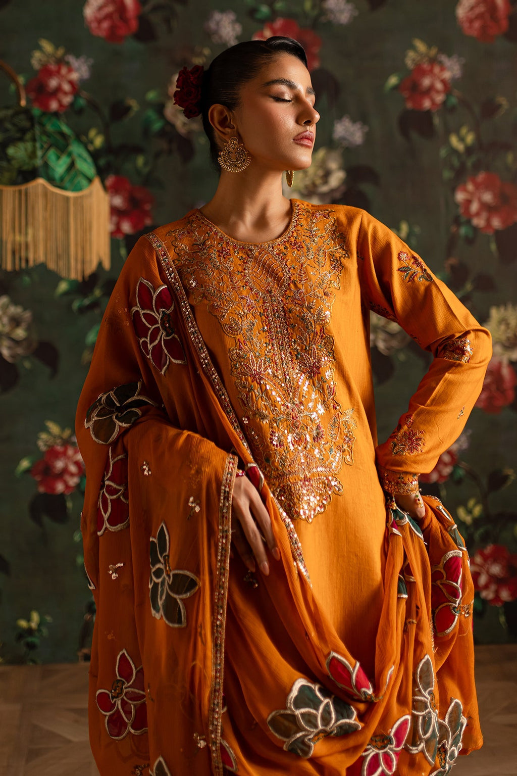 Shama Organza Pakistani Formal Dresses
