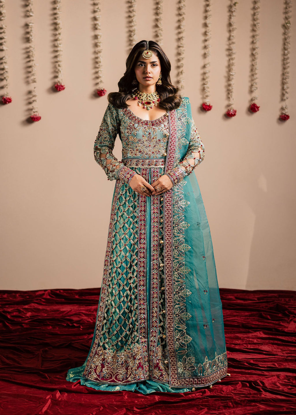 Chamkeli Organza Pakistani Formal Dresses