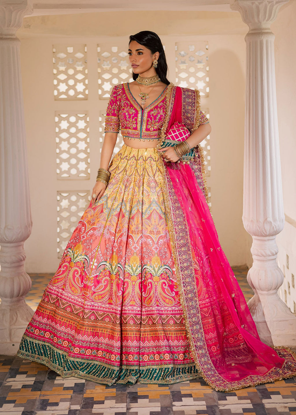 Soraya Raw Silk Pakistani Bridal Dresses