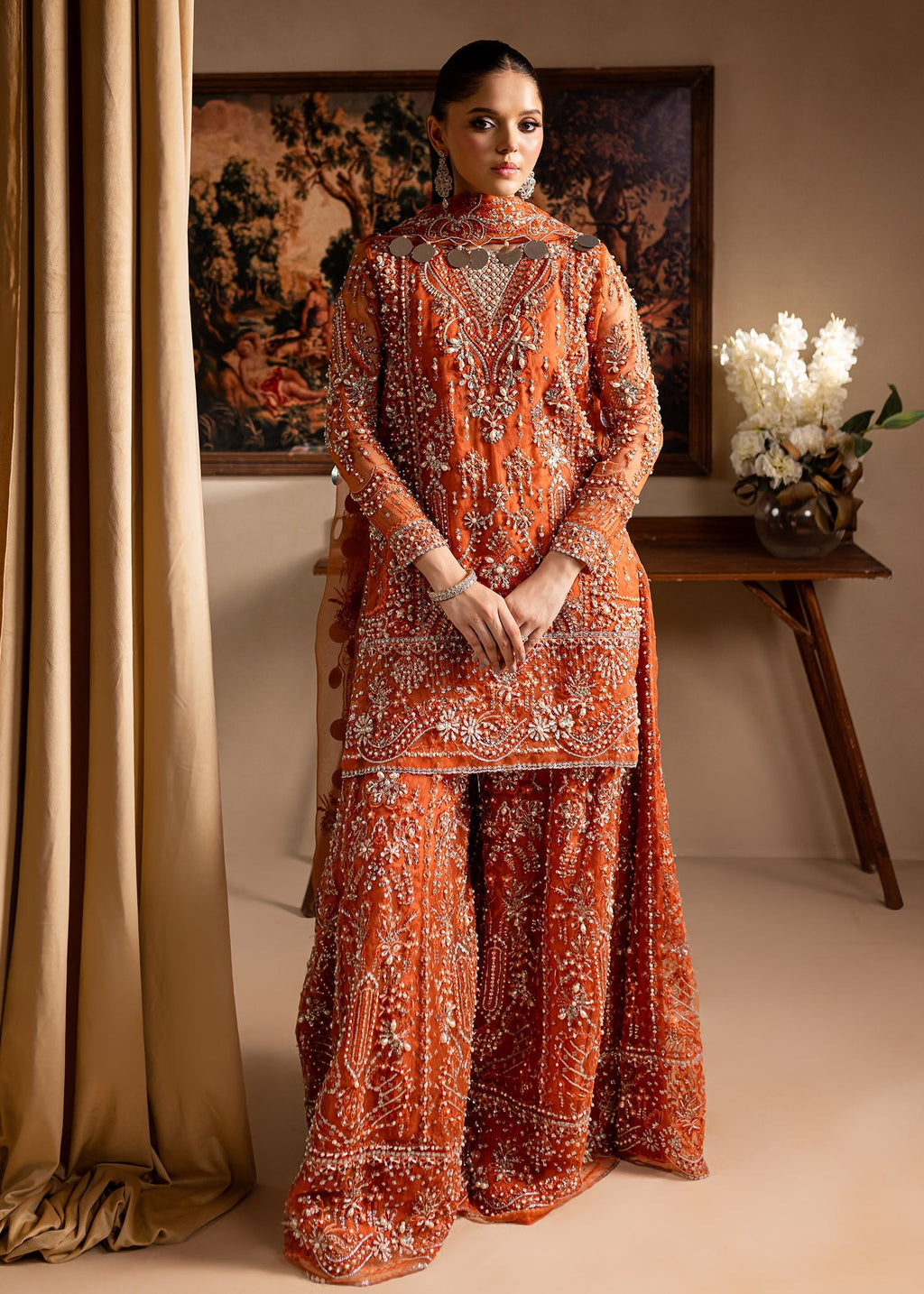 Gulnaar Pakistani Designer Dress