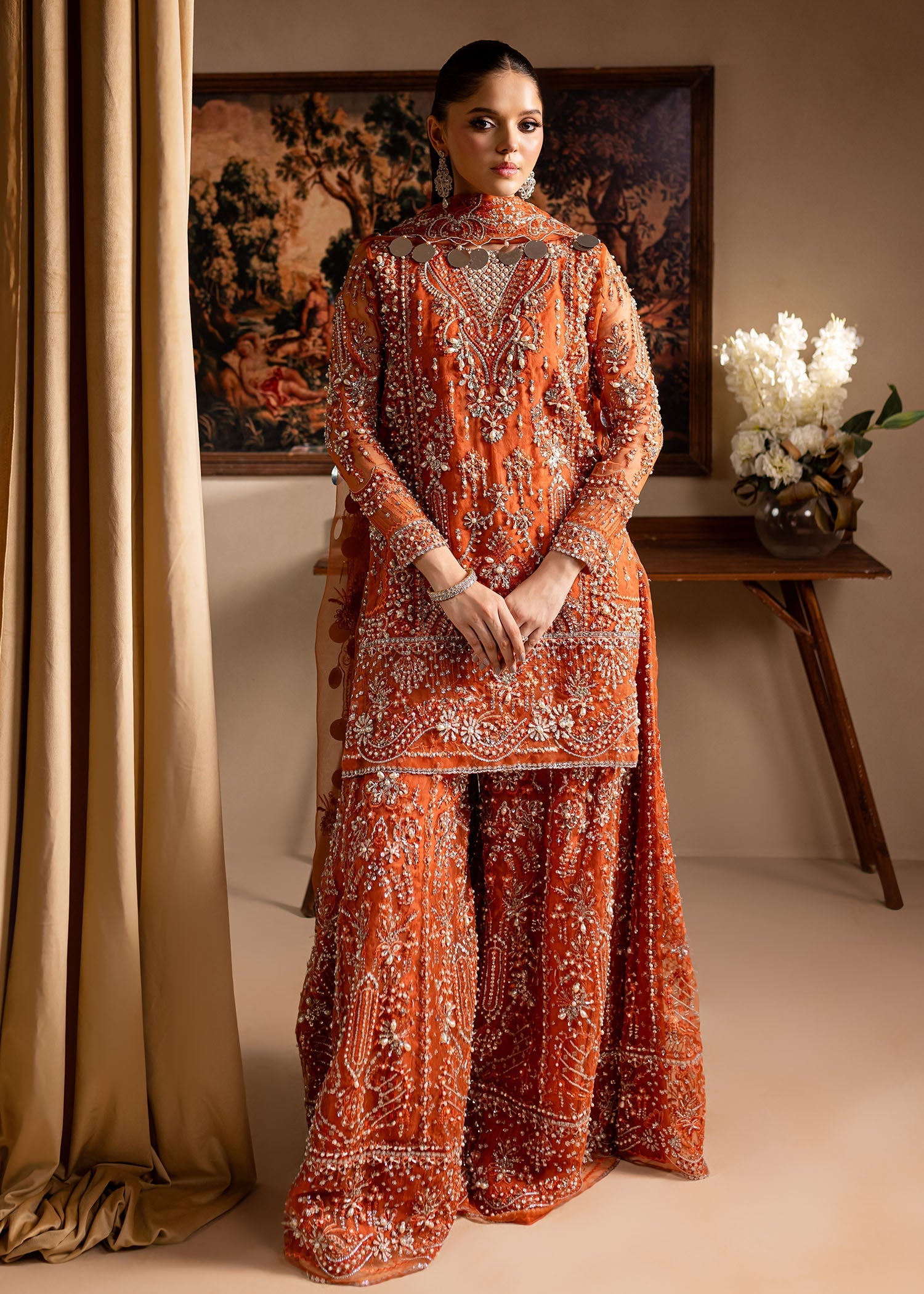 Gulnaar Pakistani Designer Dress