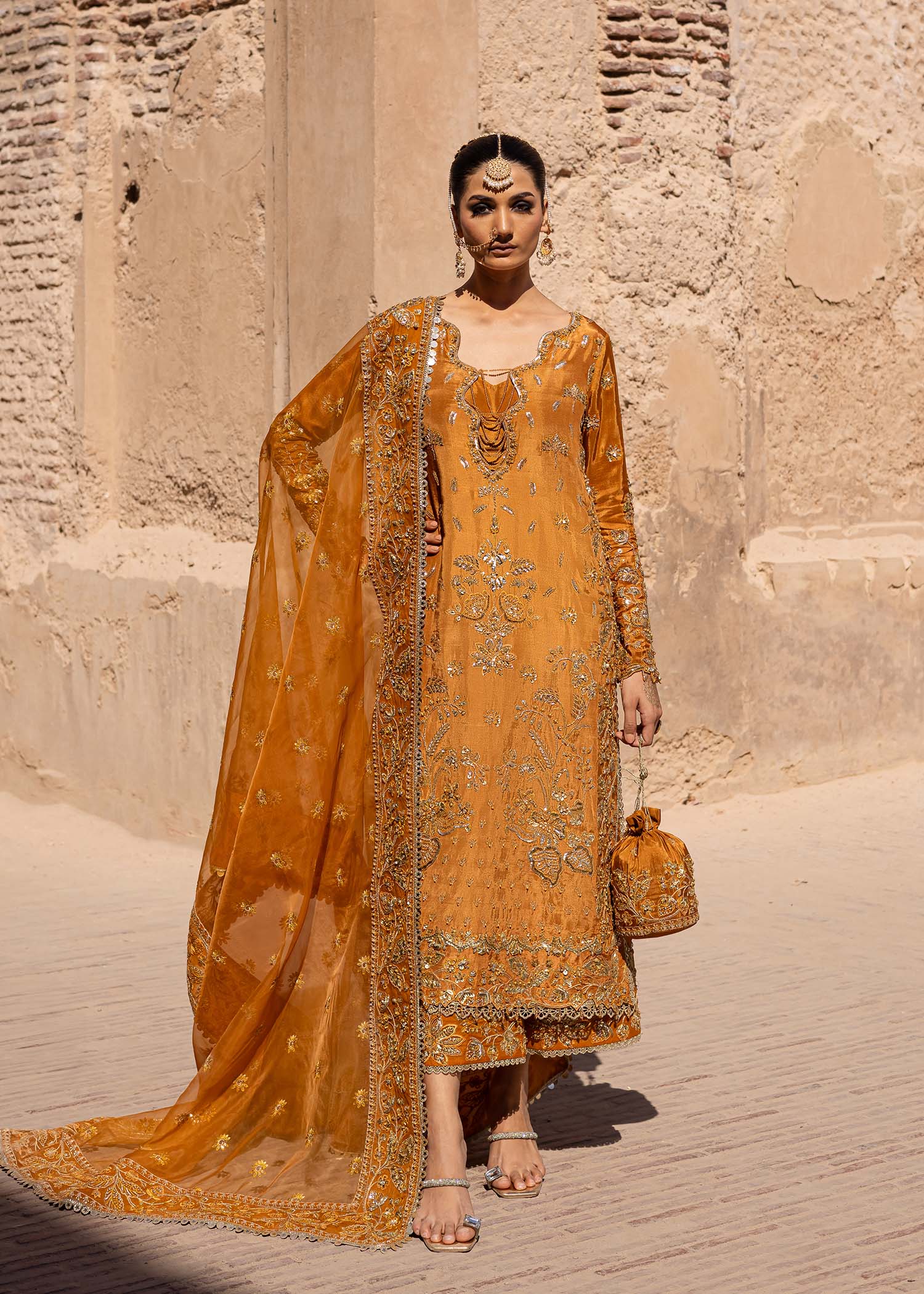 Zarmisha Embroidered Pakistani Dress