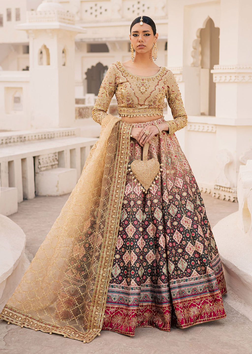 Gulrukh Raw Silk Pakistani Bridal Dresses