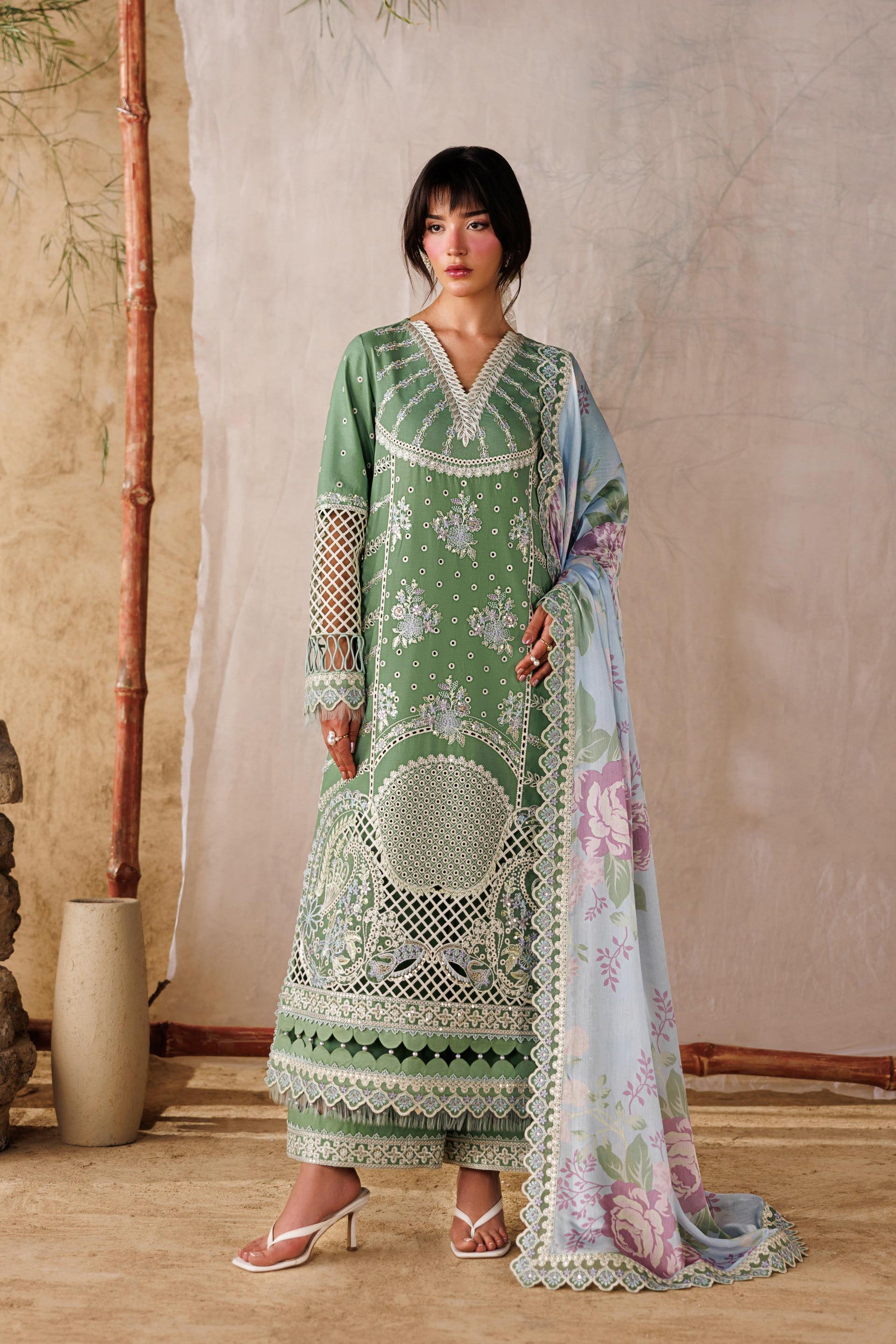 Caldera Organza Pakistani Summer Dresses