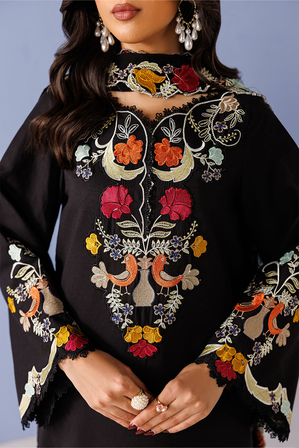 LURELLE Chiffon Pakistani Summer Dresses