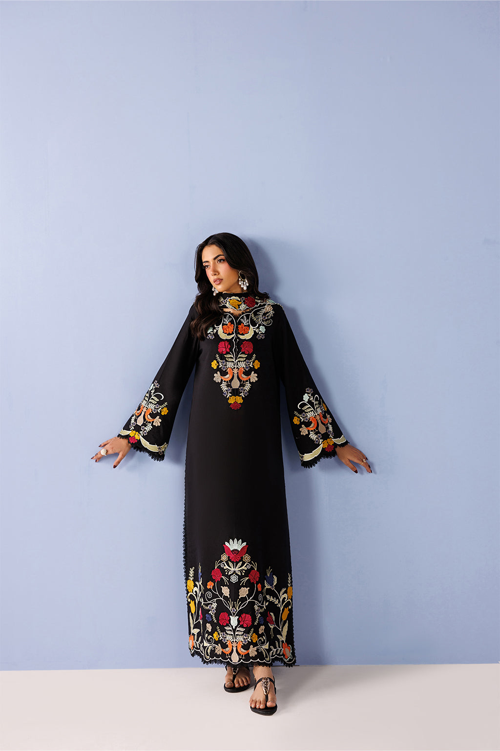 LURELLE Chiffon Pakistani Summer Dresses