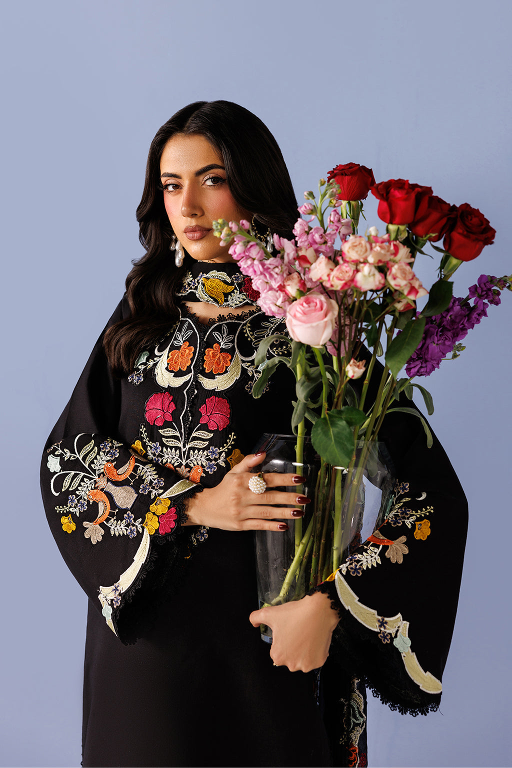 LURELLE Chiffon Pakistani Summer Dresses