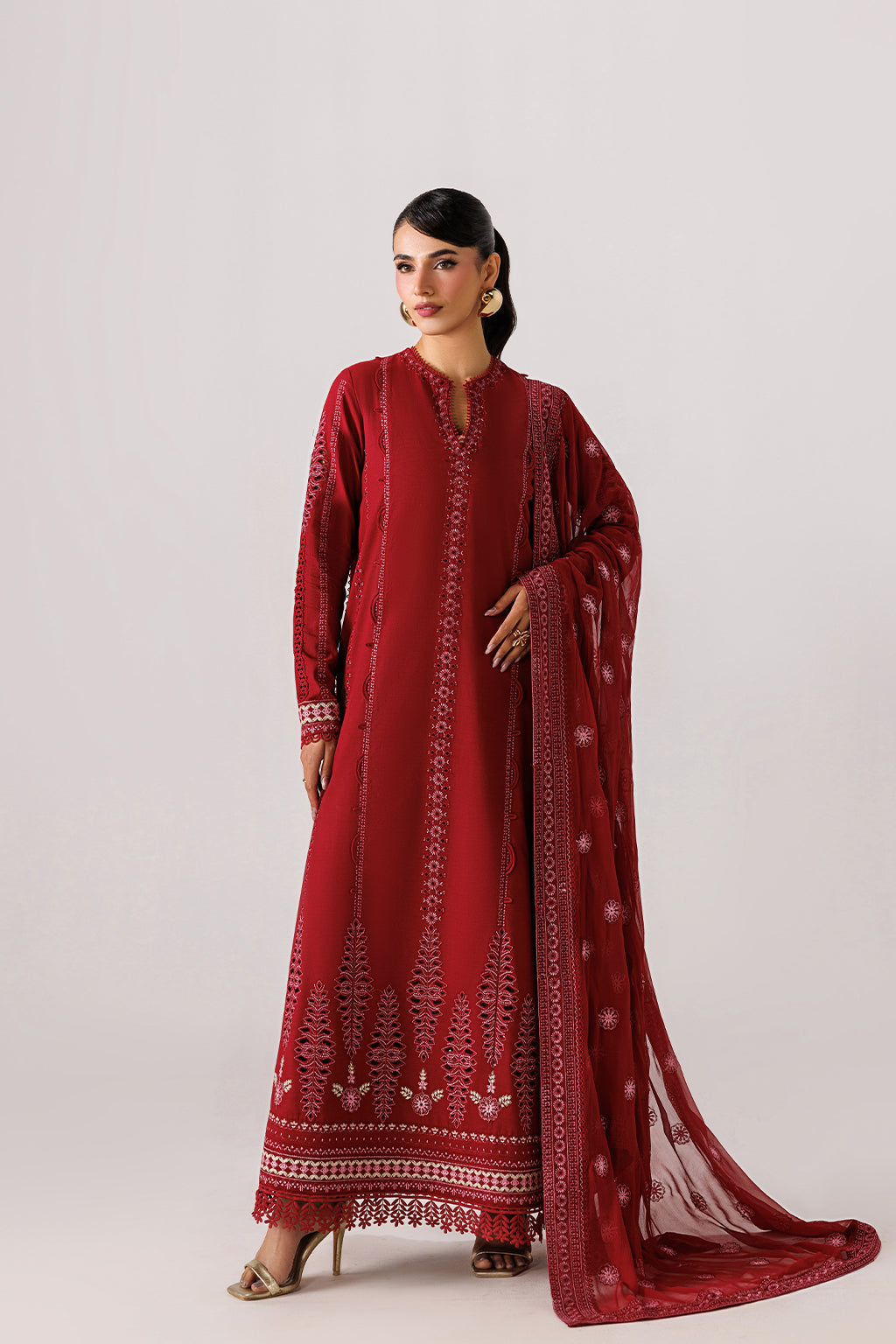 POISE Embroidered Pakistani Dress