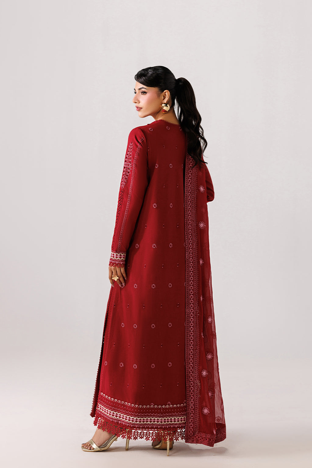 POISE Embroidered Pakistani Dress