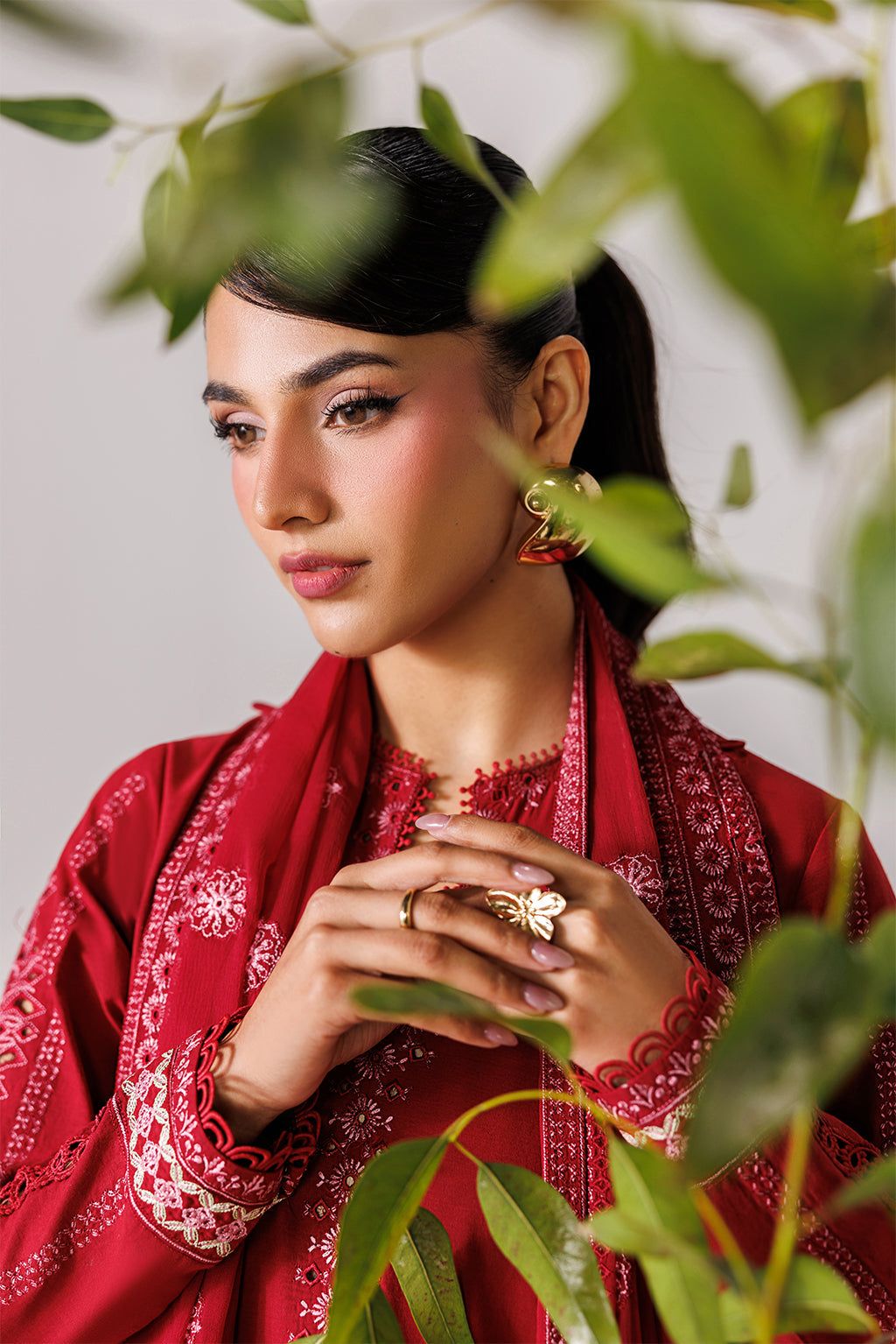 POISE Embroidered Pakistani Dress