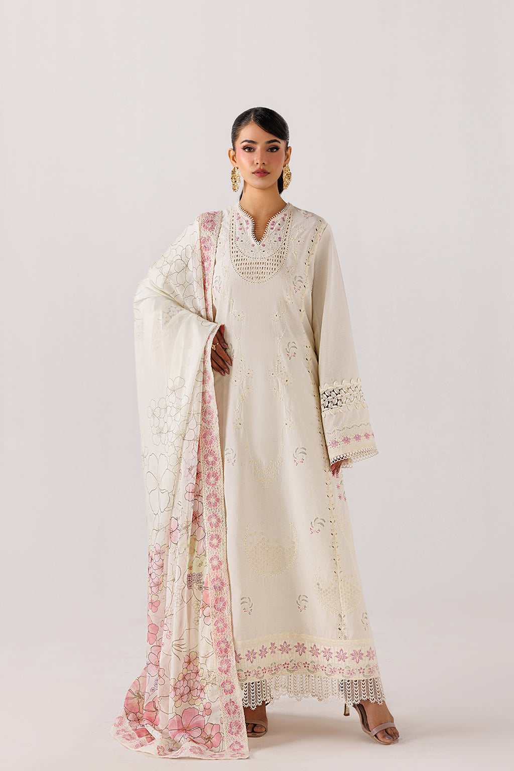 MINIMALISM Organza Pakistani Summer Dresses