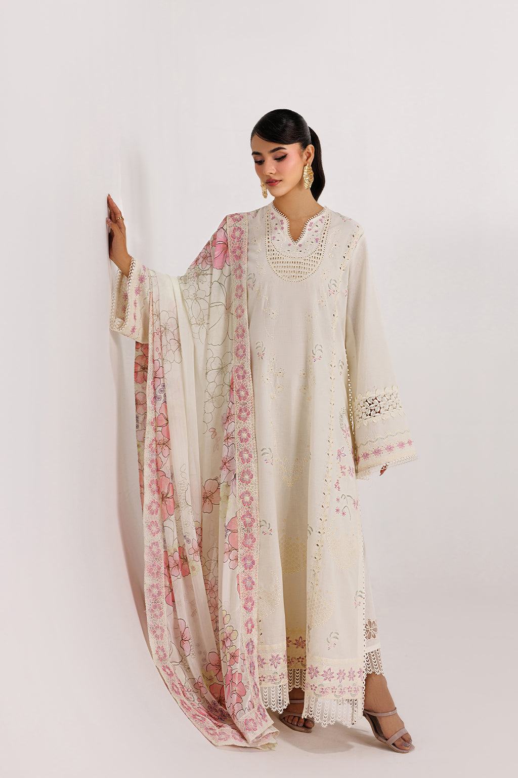 MINIMALISM Organza Pakistani Summer Dresses