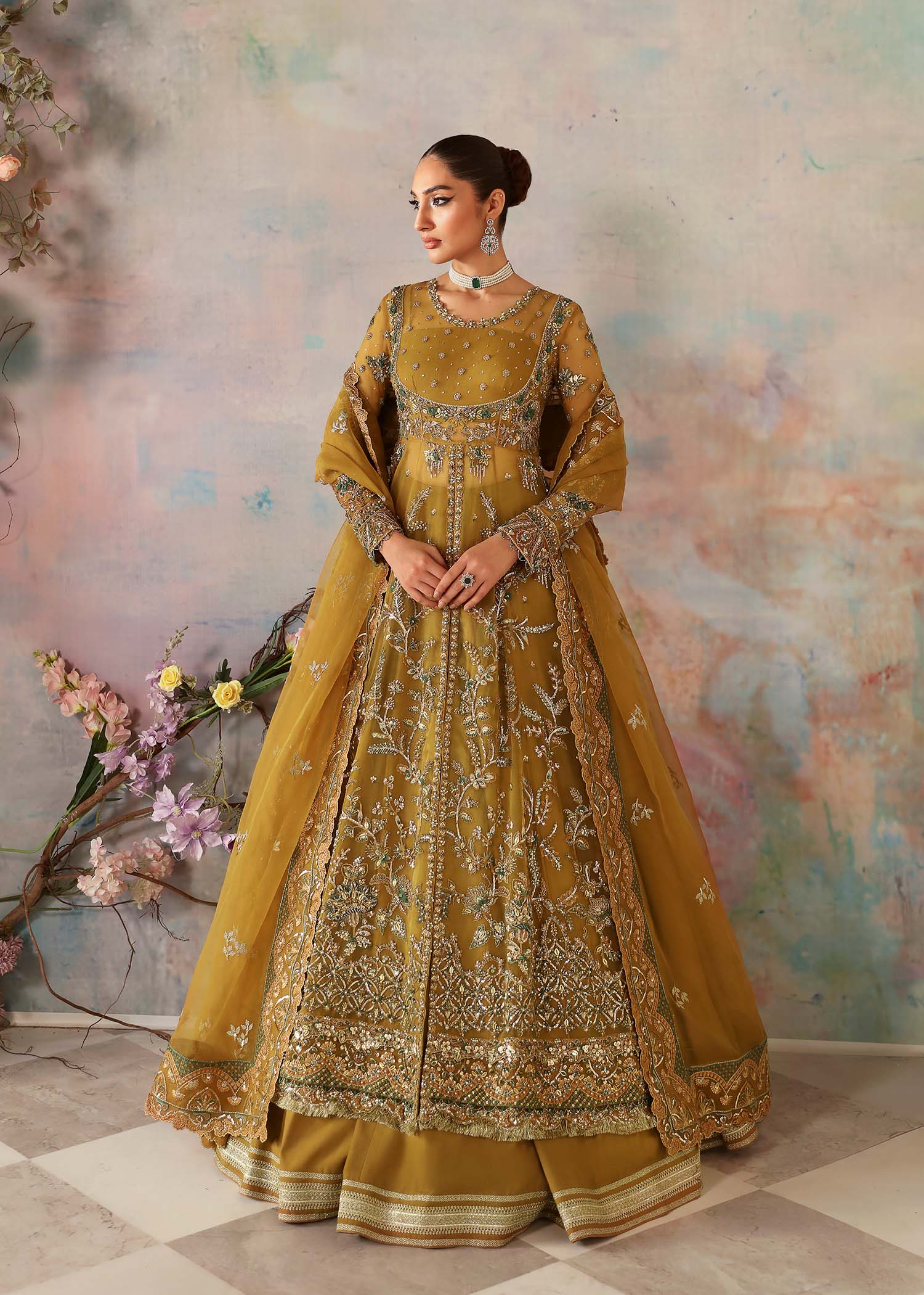 Sierra Organza Pakistani Formal Dresses