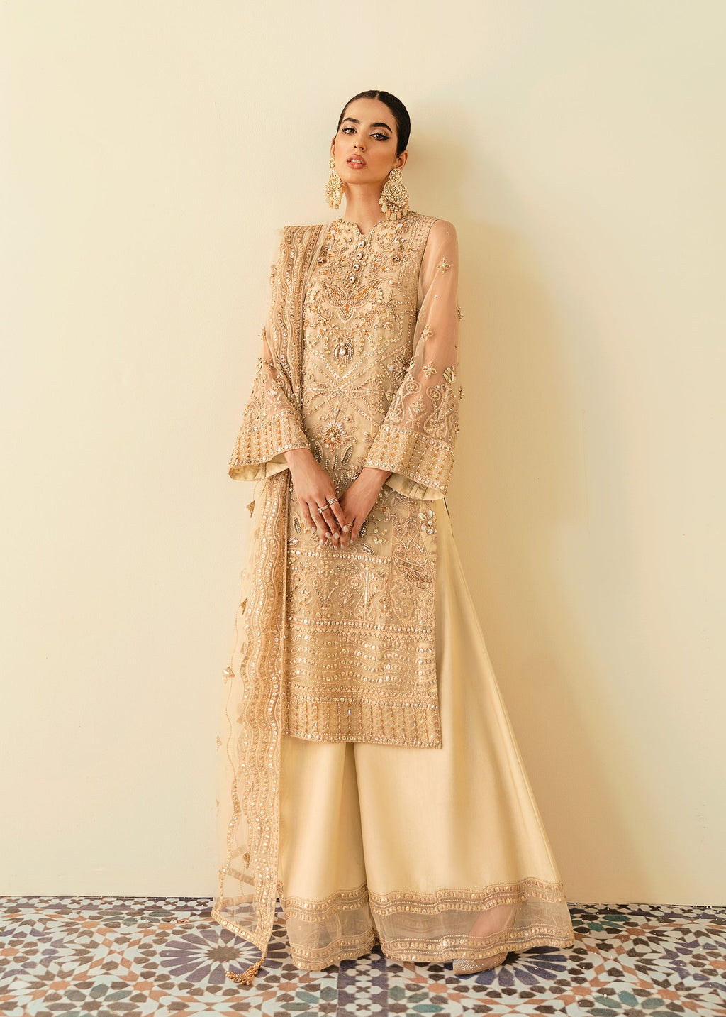 Amazona Embroidered Pakistani Dress