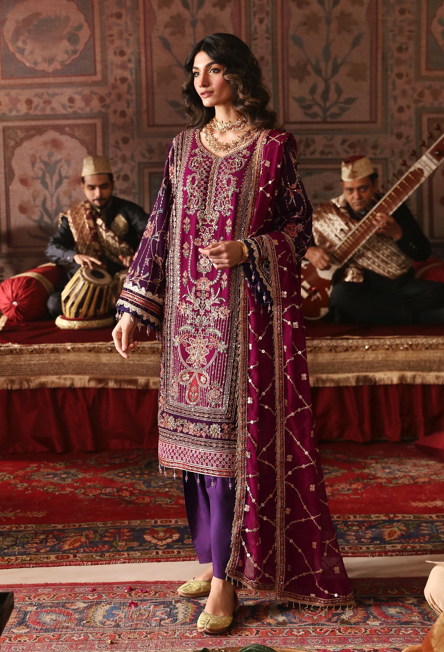 GH-01 Embroidered Pakistani Dress