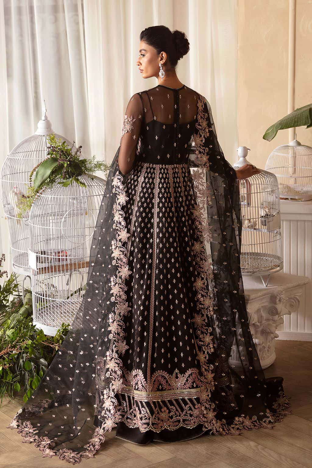 Kaya Raw Silk Pakistani Formal Dresses - Afrozeh - 2