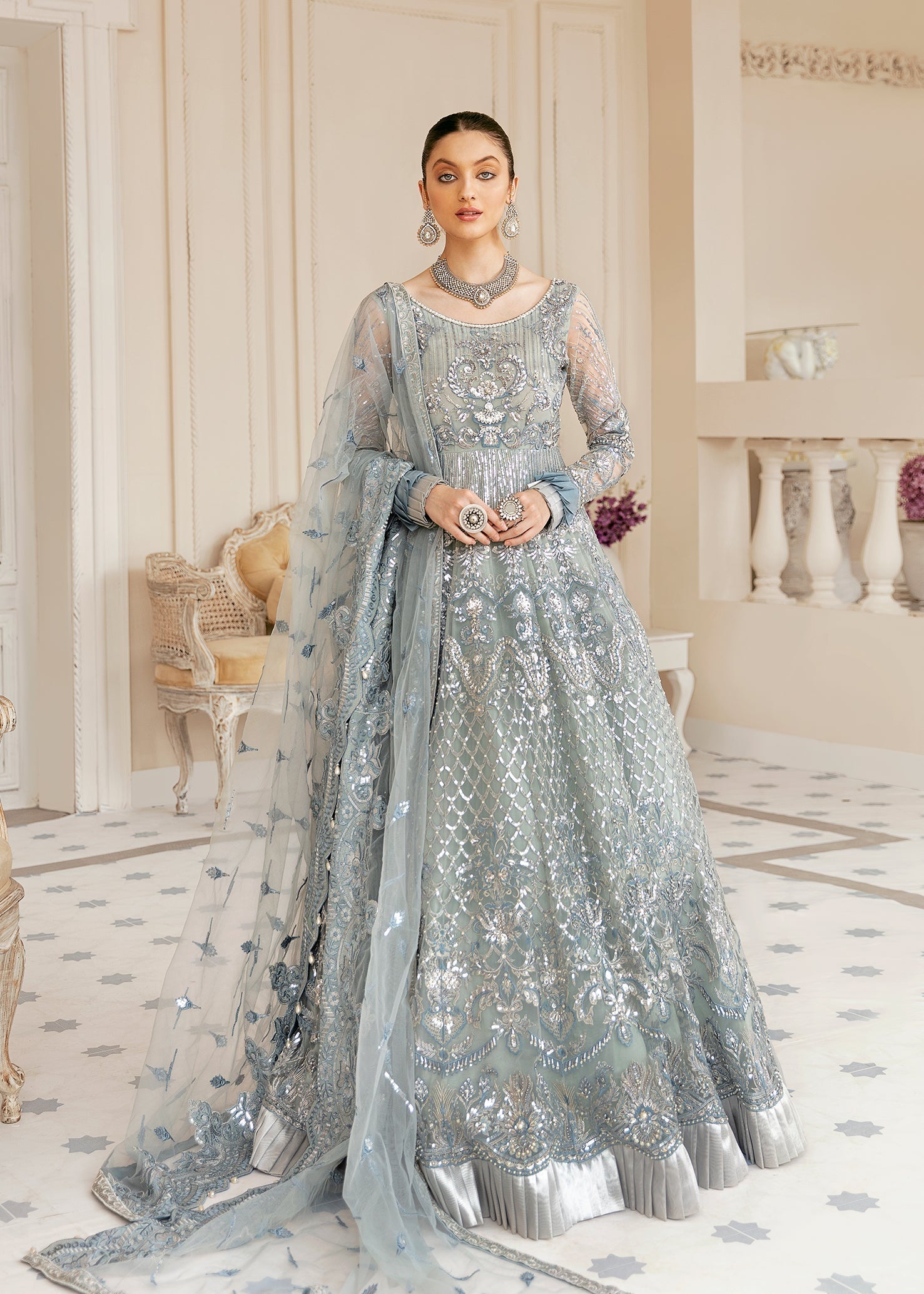 Bali Embroidered Pakistani Dress