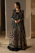 Meera Raw Silk Pakistani Formal Dresses - Afrozeh - 1