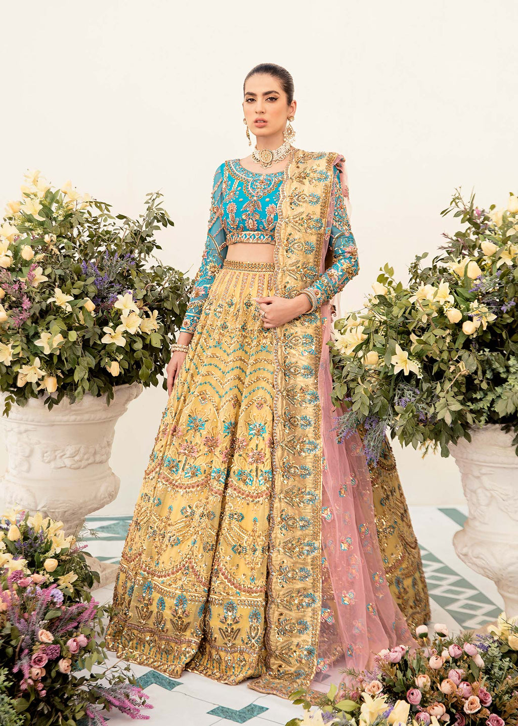 Colonial Luxury Pakistani Fashion