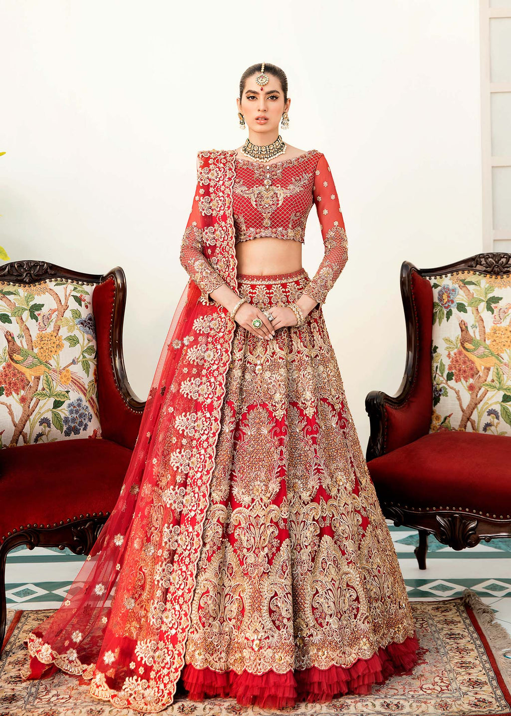 Sienna Embroidered Pakistani Dress