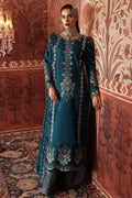 Kaira Raw Silk Pakistani Formal Dresses - Afrozeh - 1