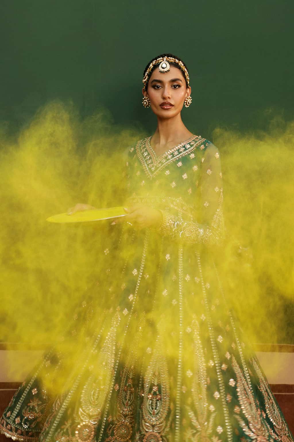 Shaista Raw Silk Pakistani Formal Dresses - Afrozeh - 7