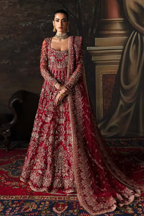 Adelaide Raw Silk Pakistani Formal Dresses - Afrozeh - 1