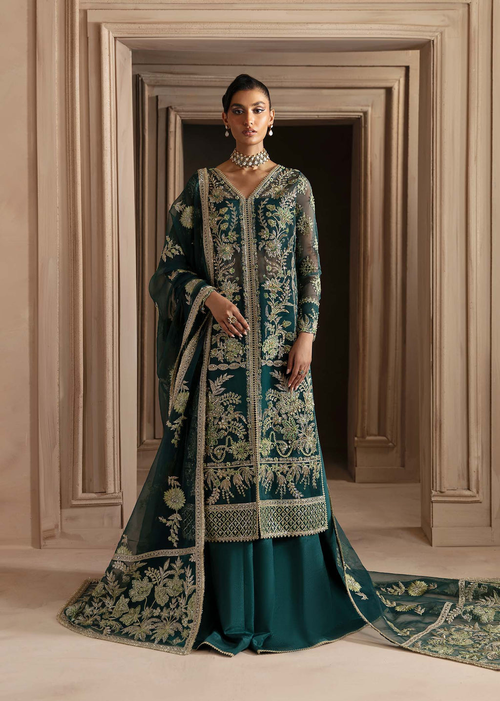 Celeste Organza Pakistani Formal Dresses