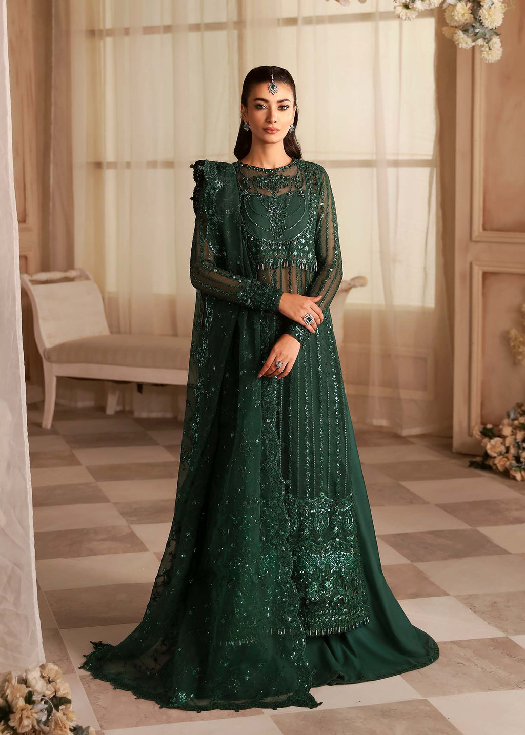 Emeraude Pakistani Formal Dresses Collection
