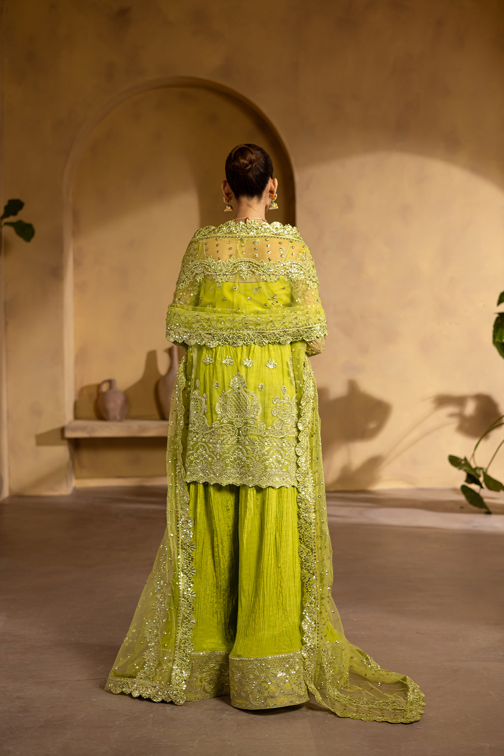 BERYL Raw Silk Pakistani Formal Dresses
