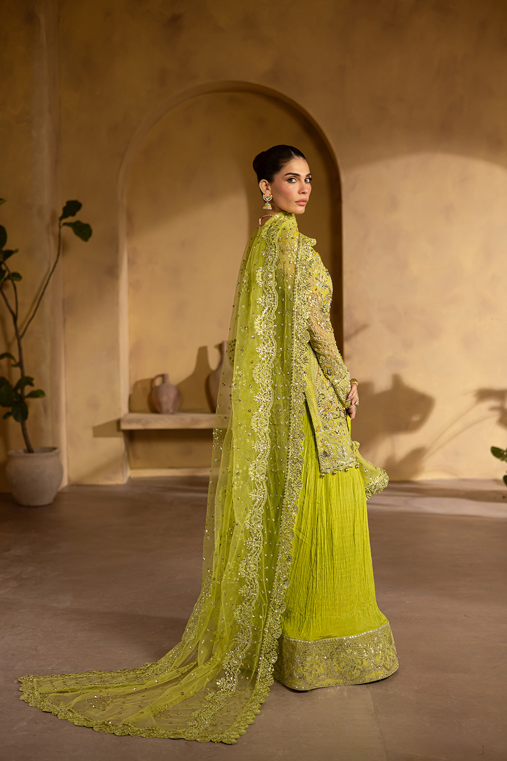 BERYL Raw Silk Pakistani Formal Dresses