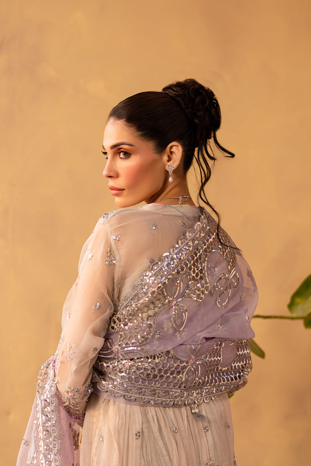 LUNARA Pakistani Designer Dress
