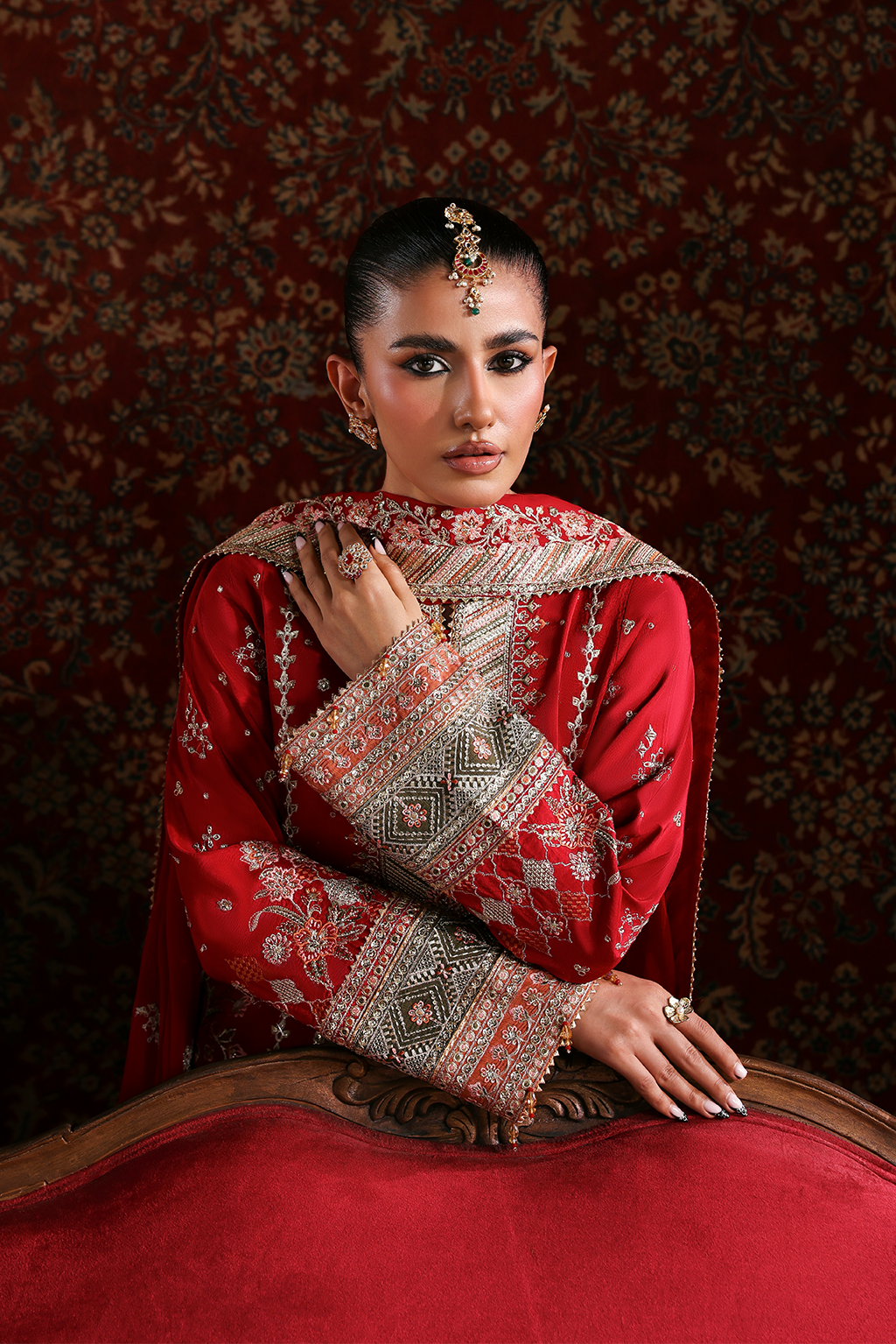 MAHGUL Pakistani Designer Dress