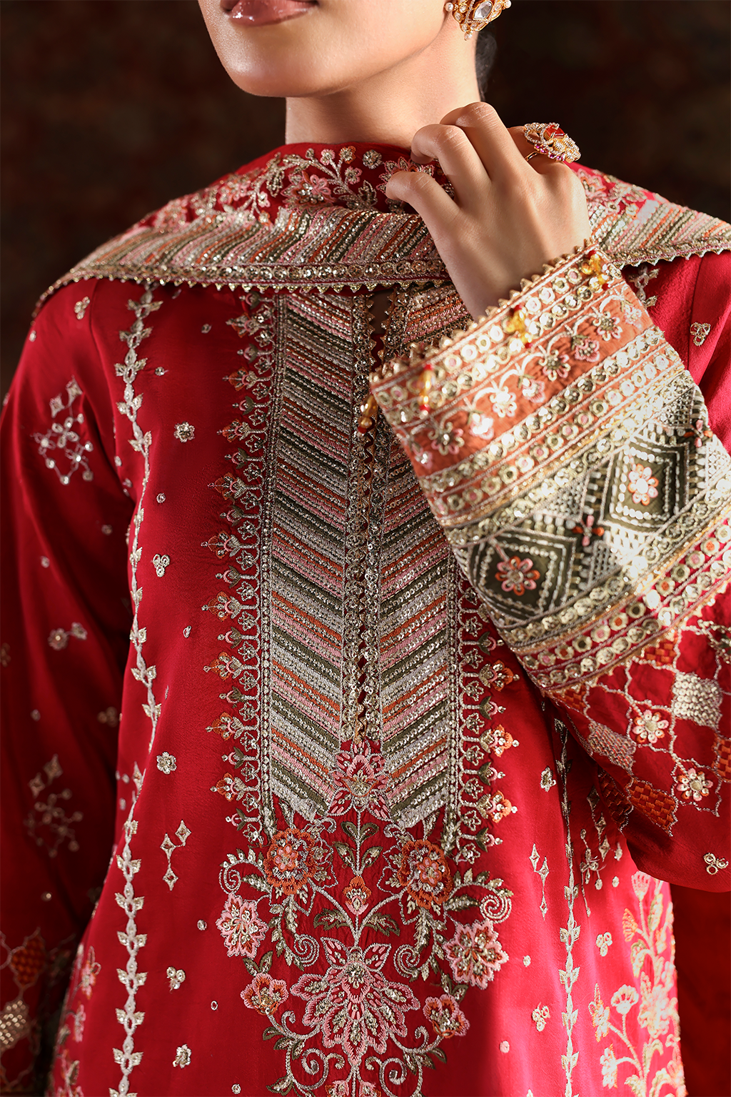 MAHGUL Pakistani Designer Dress